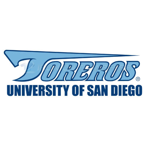 San Diego Toreros Logo T-shirts Iron On Transfers N6117 - Click Image to Close